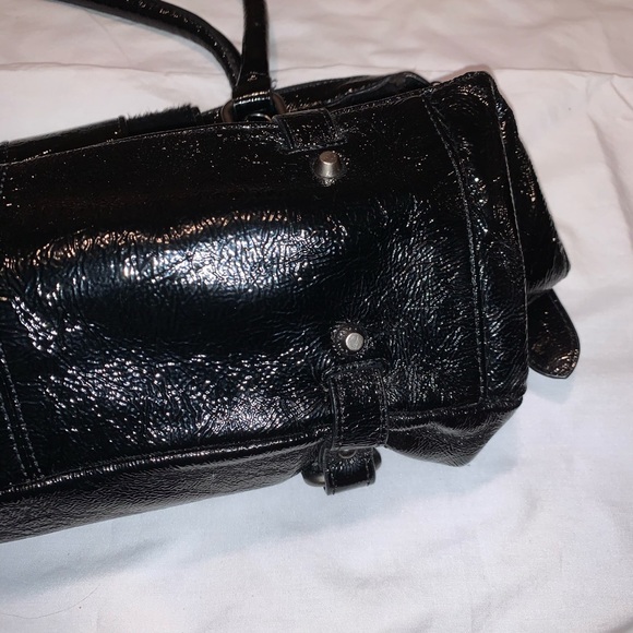 Kenneth Cole Black Calf Hair Leather Tote - Picture 5 of 16